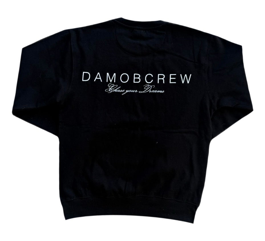 BLK- BLUE MOB BILL CREWNECK