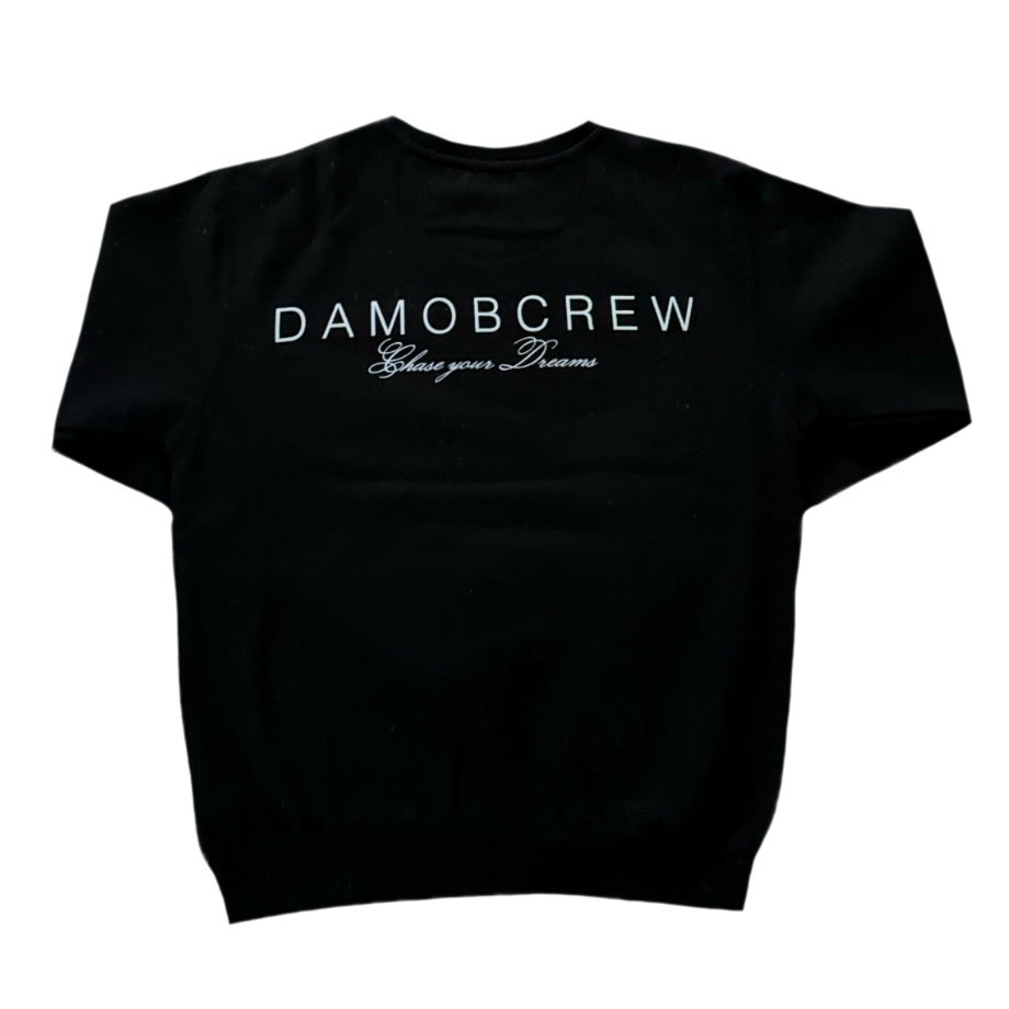 BLK- MOB BILL CREWNECK